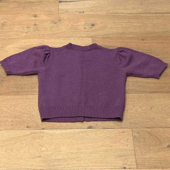 EUC s/s button up sweater size M. - Picture 2 of 3